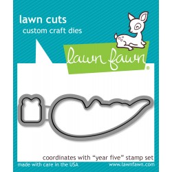 Lawn Fawn Year Five Otter die set